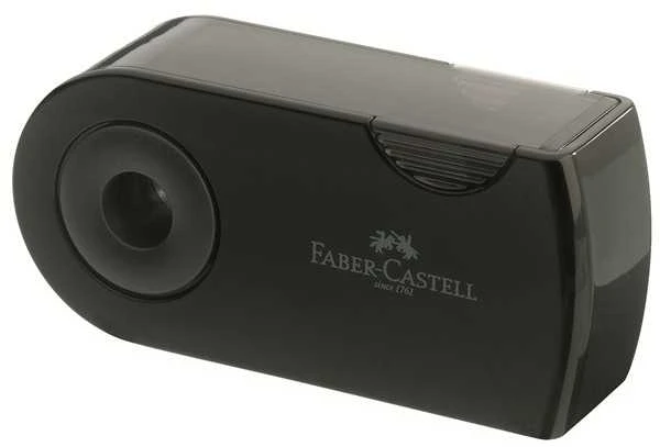Faber-Castell dvigubų rankovių galąstuvas, juoda (182700 FC)