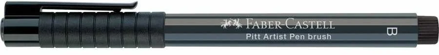 Rašiklis piešimui Faber-Castell PITT Artist Pen B, teptukinis, #235 Cold Pilkas VI