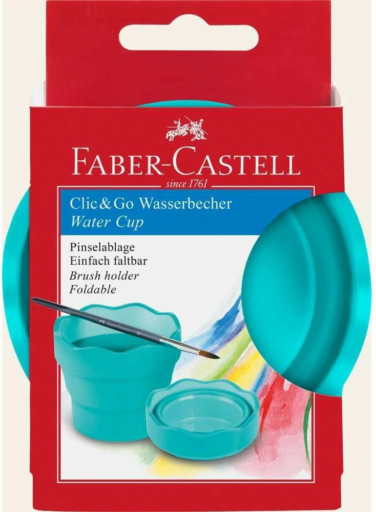 Indelis vandeniui Faber-Castell Clic&Go, turkio spalvos