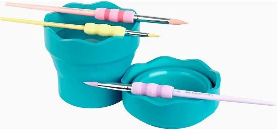 Indelis vandeniui Faber-Castell Clic&Go, turkio spalvos