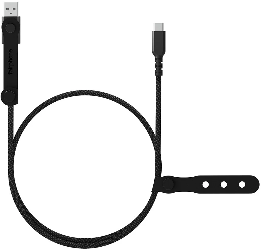 USB kabelis Fairphone USB-C ilgo naudojimo įkrovimo kabelis 1 m (ACCABL-2CC-WW1)