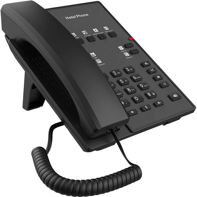 Fanvil H1-2 telefon VoIP Juodas 2 linii