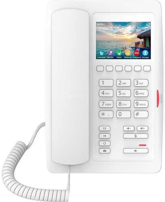 Fanvil Fanvil H5W VoIP telefonas, baltas, 2 eilučių, LCD, su „Wi-Fi“