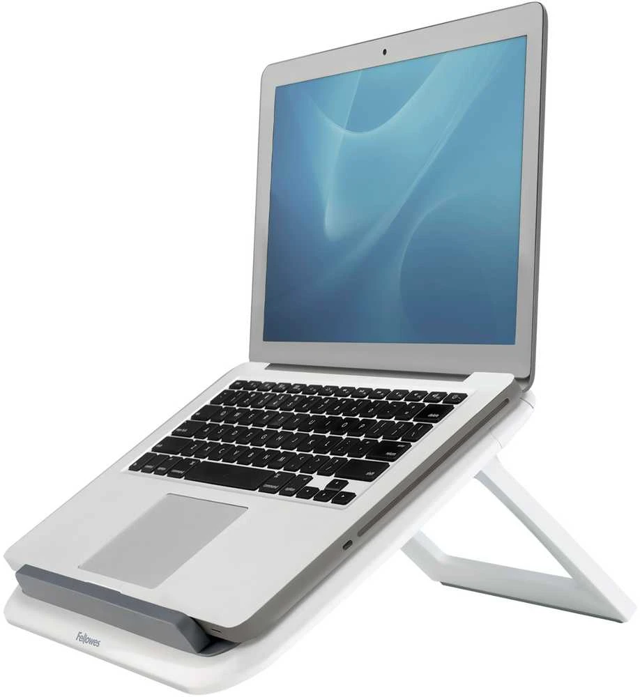 Nešiojamojo kompiuterio stovas FELLOWES I-SPIRE QUICK LIFT, balta/pilka sp.