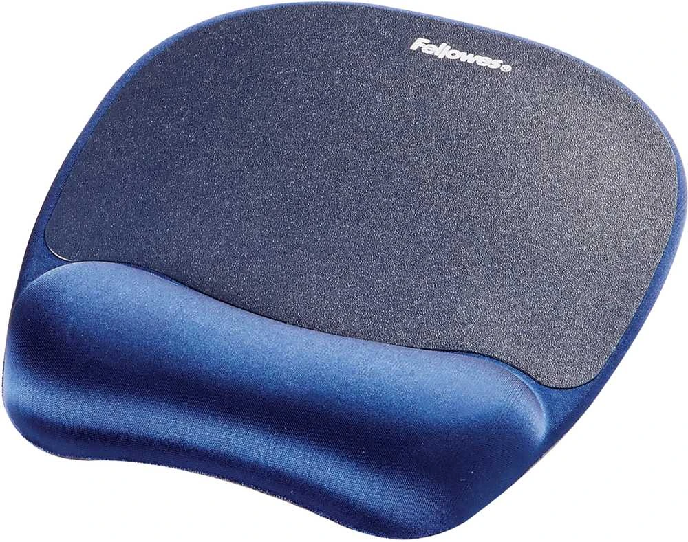 Fellowes | Foam Pelės kilimėlis su riešo atrama | Mouse pad with wrist pillow | 202 x 235 x 25 mm | Sapphire