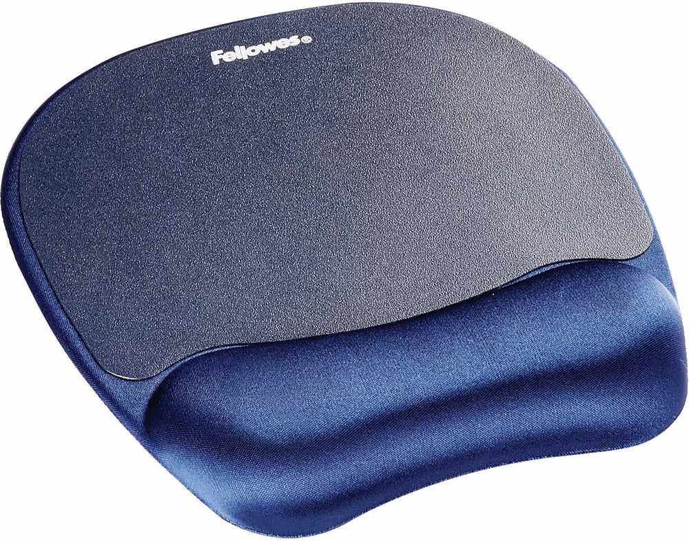 Fellowes | Foam Pelės kilimėlis su riešo atrama | Mouse pad with wrist pillow | 202 x 235 x 25 mm | Sapphire