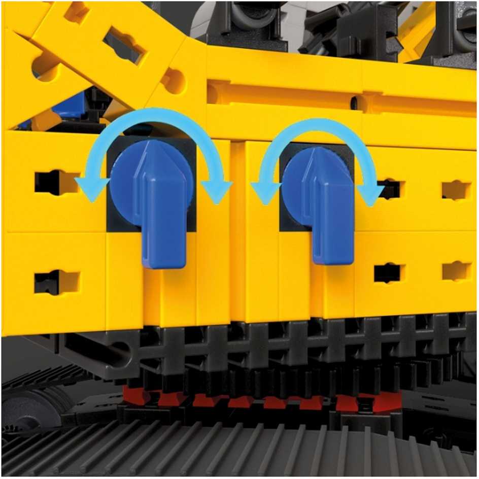 Fischer Technik Fischertechnik Liebherr R 938 surinkimo rinkinys 576450, 10 metų ir vyresni, 689 dalys, pneumatinis kompresorius