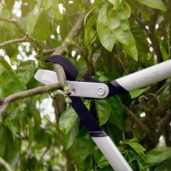 Fiskars PowerGear X sodo žirklės prasilenkiančiais ašmenimis LX94, M (1020187)