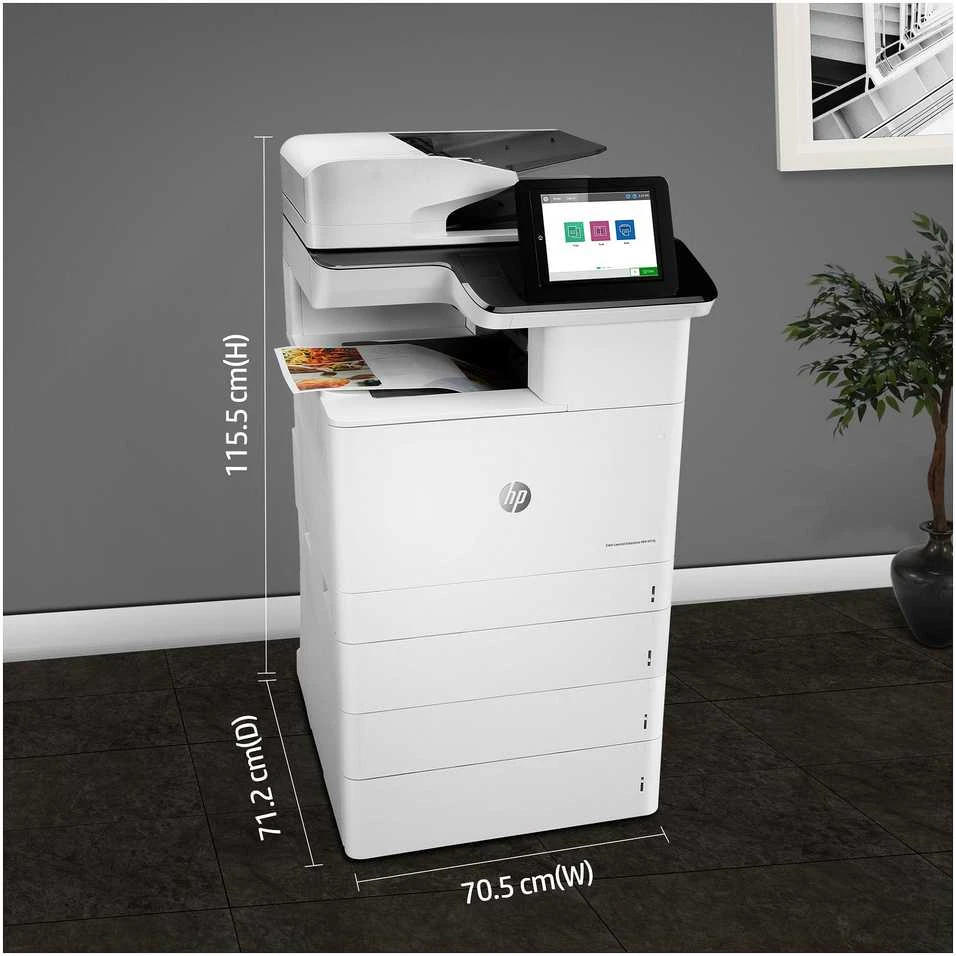 Hewlett Packard (HP) HP Color LaserJet Enterprise M776dn AIO All-in-One Spausdintuvas - A3 spalvotas lazerinis, spausdinimas / kopijavimas / dvipusis nuskaitymas / skaitmeninis siuntimas, automatinis dokumentų tiektuvas, automatinis dvipusis spausdinimas, LAN, 46 psl./min., 40000 puslapių per mėnesį (pakeičia M775dn)