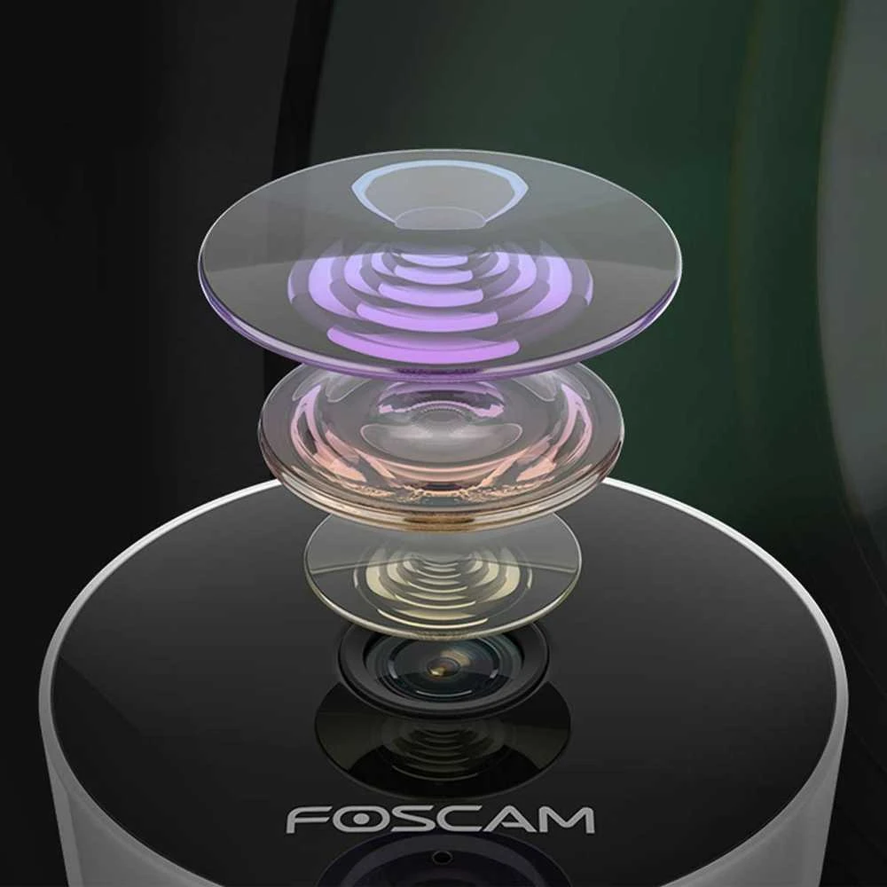Šakotuvas Foscam C5M Überwachungskamera Weiß