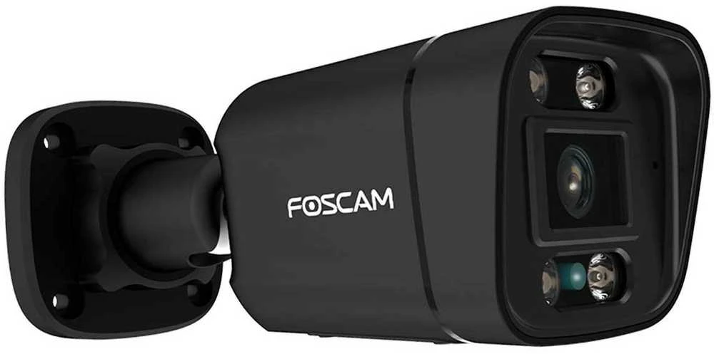 FOSCAM FN9108E-B4-2T Überwachungskameraset 4 Kameras mit Recorder Juodas