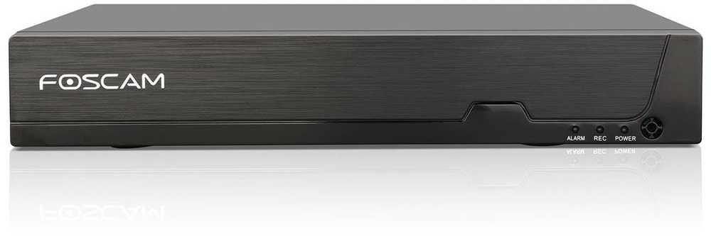 Foscam FN9108HE tinklo vaizdo įrašymo įrenginys, juodas, 8 kanalų, 5MP, PoE, HDMI+VGA
