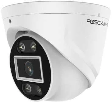 Foscam T8EP Überwachungskamera Weiß 8MP (3840x2160), PoE, Integrierter Scheinwerfer und Sirene
