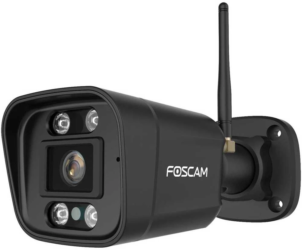 Foscam V8P WLAN Überwachungskamera Juodas 8MP (3840x2160), Dualband-WLAN, Integrierter Scheinwerfer und Alarmsirene