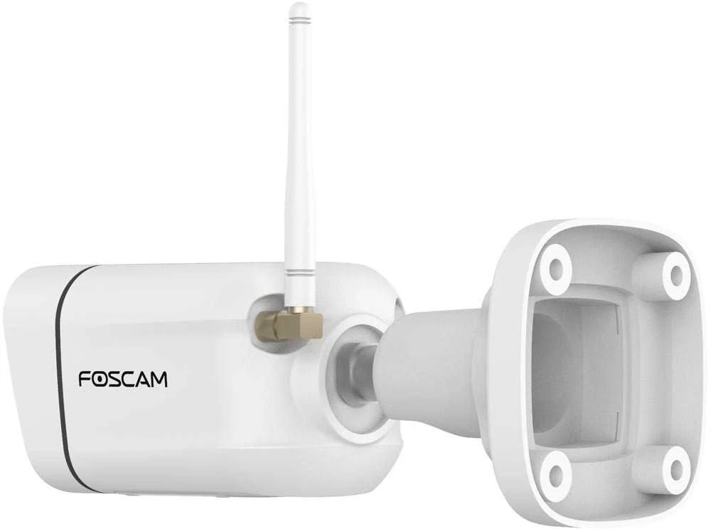 Foscam V8P WLAN Überwachungskamera Weiß 8MP (3840x2160), Dualband-WLAN, Integrierter Scheinwerfer und Alarmsirene