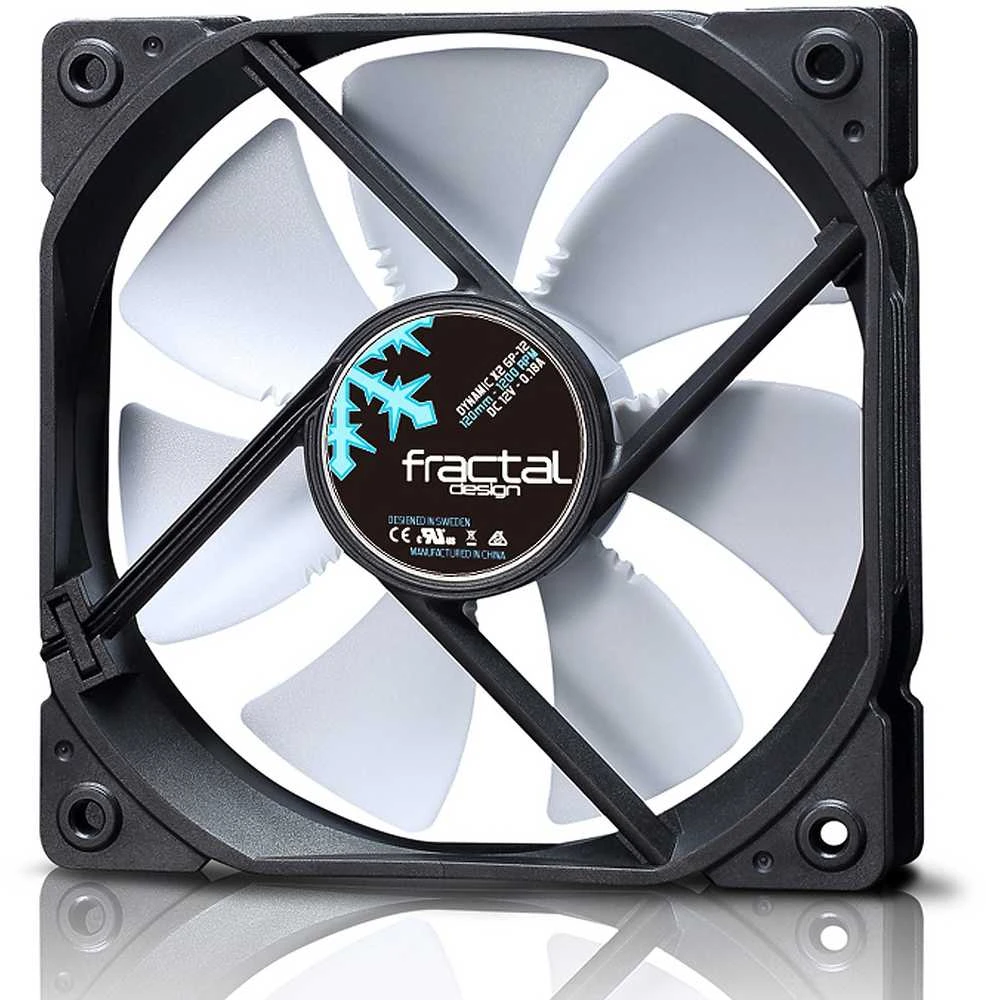 Fractal Design | Dynamic X2 GP-14 | Juodas | Korpuso ventiliatorius