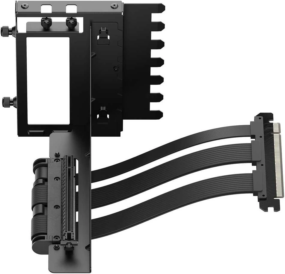 Fractal Design | ATX case Flex 2, PCIe 4.0 x16 | Juodas