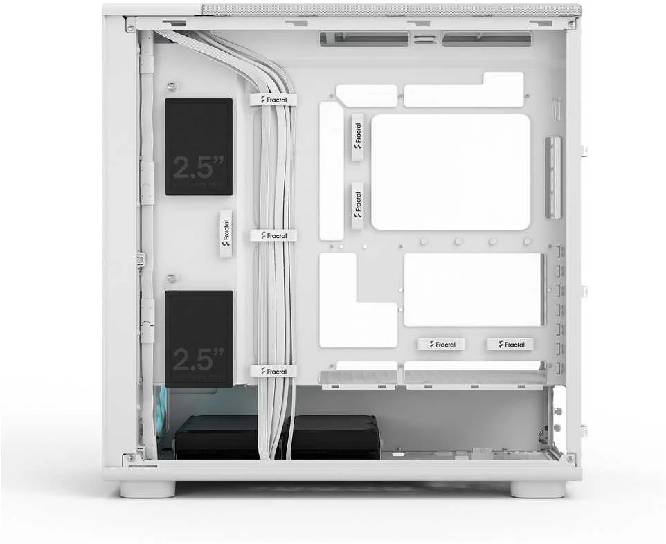 „Fractal Design“ korpusas | „Epoch XL“ | „Baltas TG RGB Clear Tint“ | ATX