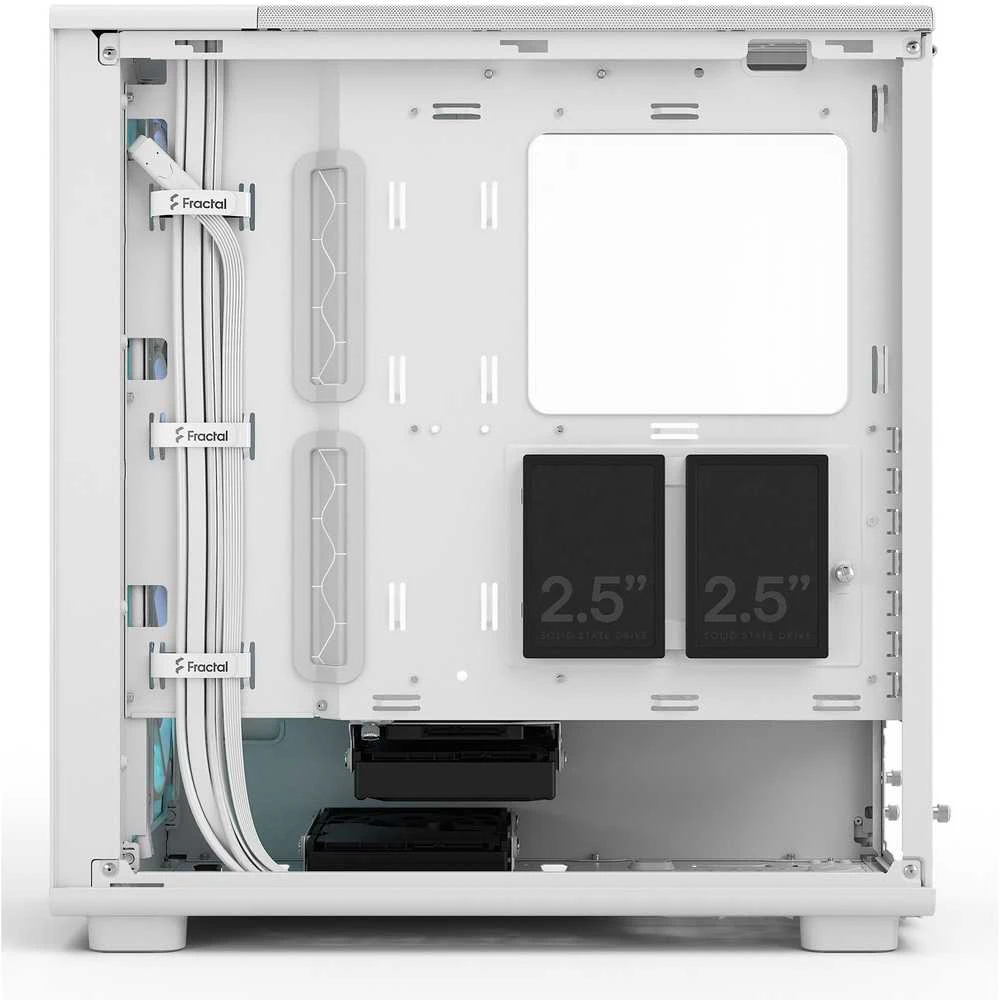 „Fractal Design“ korpusas | „Epoch“ | „Baltas TG RGB Clear Tint“ | ATX