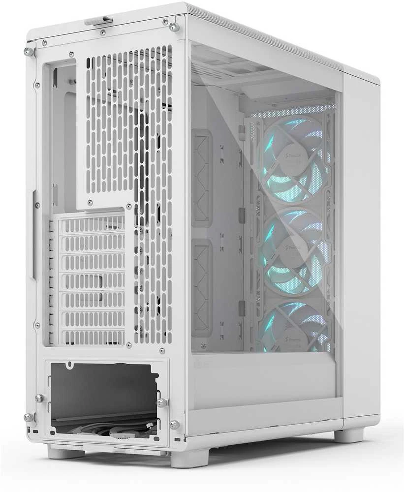 „Fractal Design“ korpusas | „Epoch“ | „Baltas TG RGB Clear Tint“ | ATX