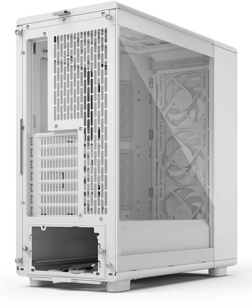„Fractal Design“ korpusas | „Epoch“ | „Baltas TG“ skaidraus atspalvio | ATX
