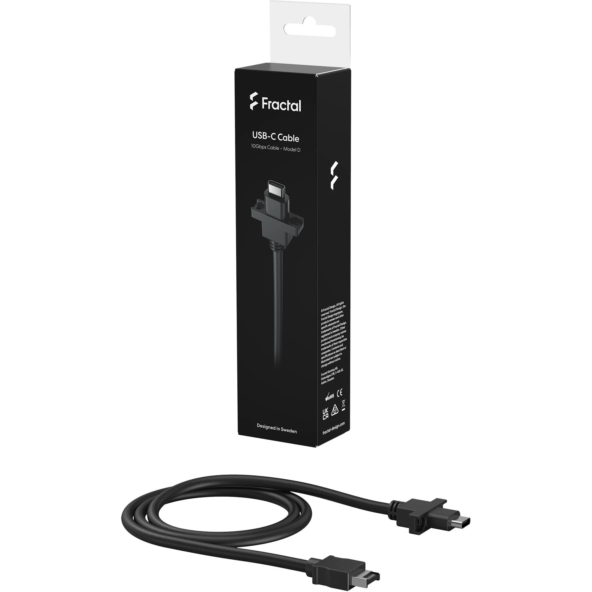 Fractal Design | USB-C 10Gpbs Cable - Model D