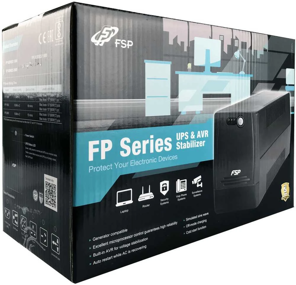 FSP | 2000 m. bendroji programa | 2000 VA | 110/120 VAC arba 220/230/240 VAC | 290 V