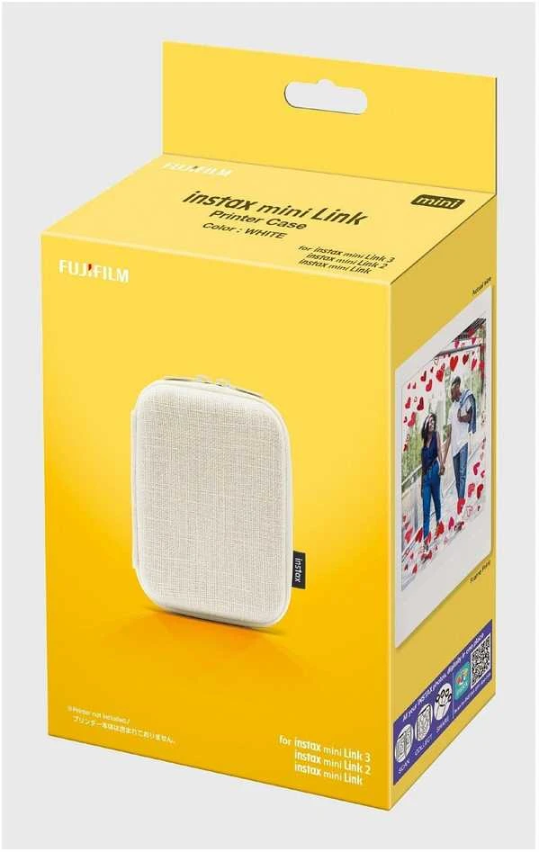 Dėklas - Fujifilm Instax Mini Link Spausdintuvo Dėklas, Nešiojamas, 100g, Clay Baltas