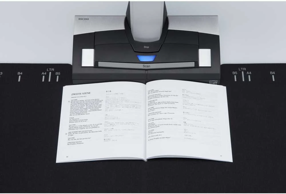 „Fujitsu ScanSnap SV600“ – viršgalvinis skeneris – 432 x 300 mm