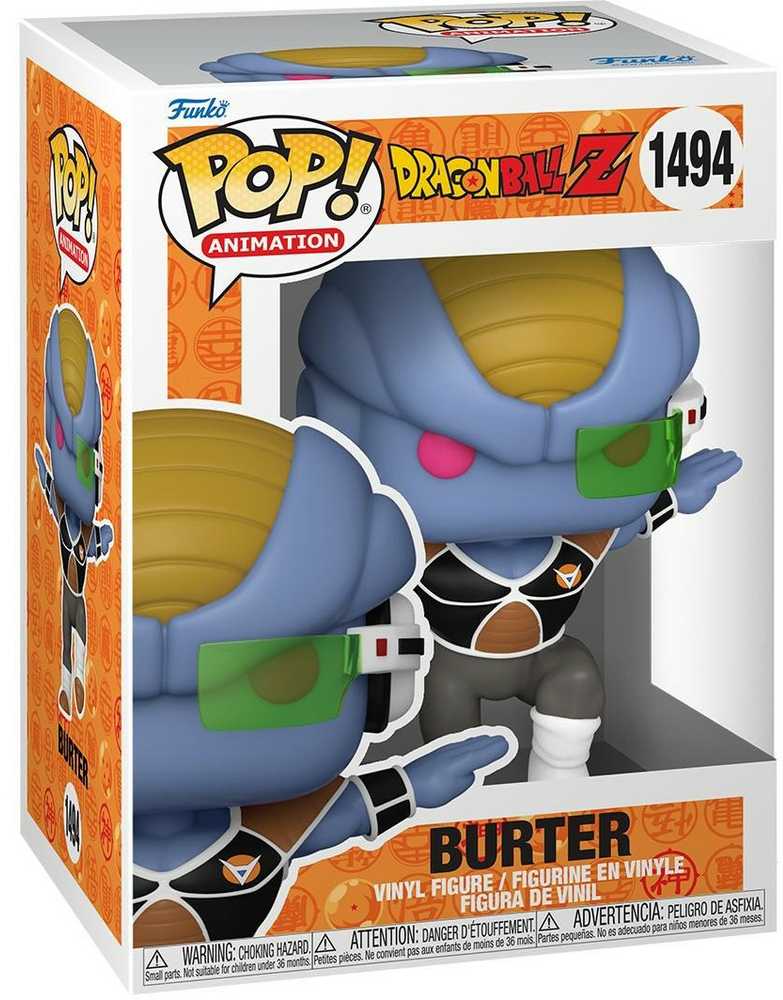 FUNKO POP! Vinilinė figūrėlė: Dragon Ball Z - Burter, 10 cm aprašymas - Prekės nuotrauka