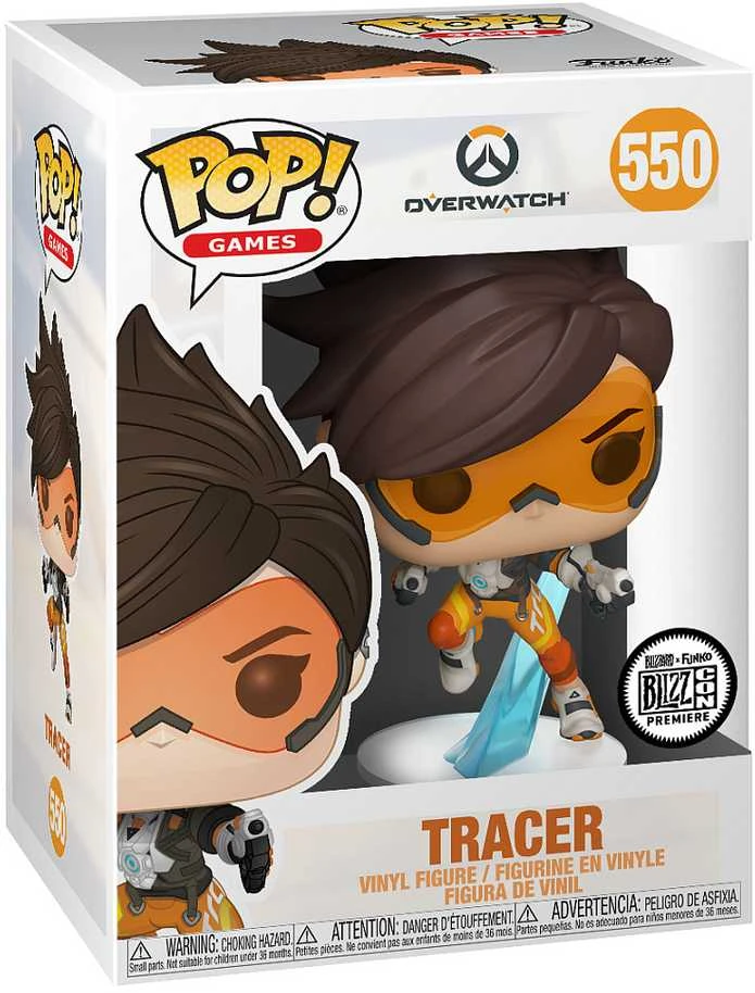 FUNKO POP! Vinilinė figūrėlė: Overwatch - Tracer, 9 cm
