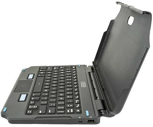 Klaviatūra Gamber Johnson BACK LIT 2-IN-1 KBD GALAXY TAB - ACTIVE PRO/ACTIVE4 DE