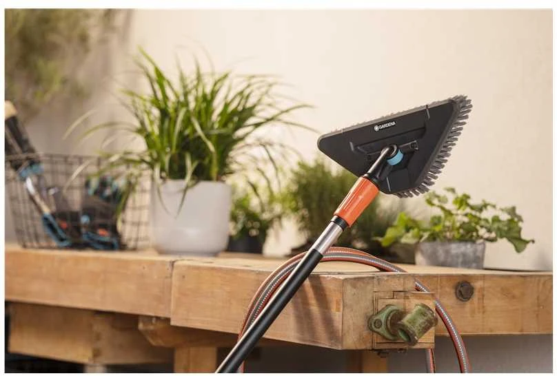 Gardena "Cleansystem" plovimo šepetys "Soft Flex" didesniems, pažeidžiamiems paviršiams