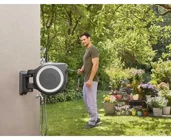 Ritė su žarna Gardena 25m RollUp M/L 9704736-01