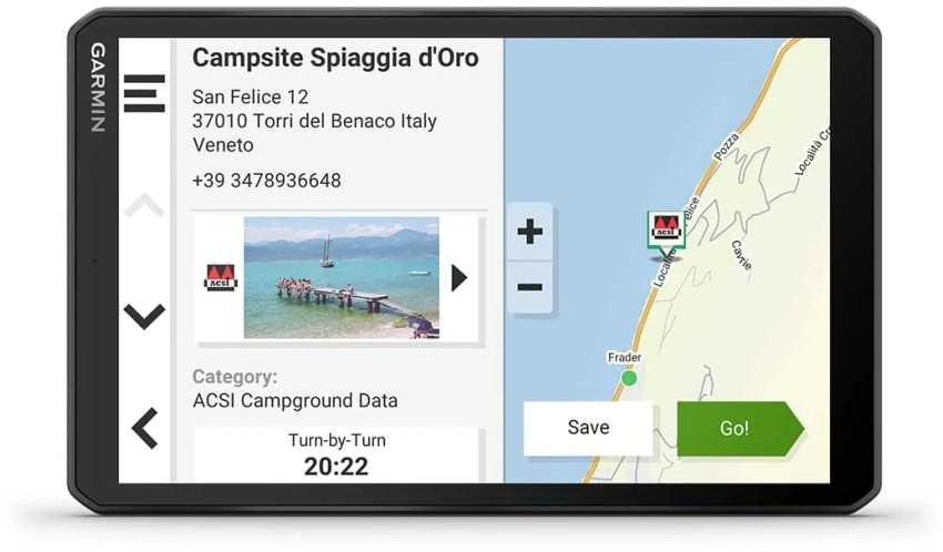 Garmin Camper 895, EU MT-D, GPS