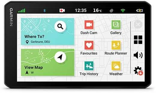 Garmin DriveCam™ 76 7 col. GPS palydovinės navigacijos įrenginys su integruotu vaizdo registratoriumi