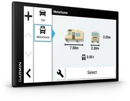 Garmin Camper 795 7" Kemperis su palydovine navigacija su skaitmeniniu eismu