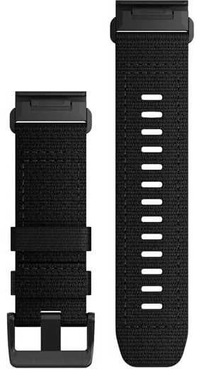 Išmaniojo laikrodžio Garmin Tactix Delta greitai atsegamas, nailoninis dirželis, Juodos spalvos, 26mm