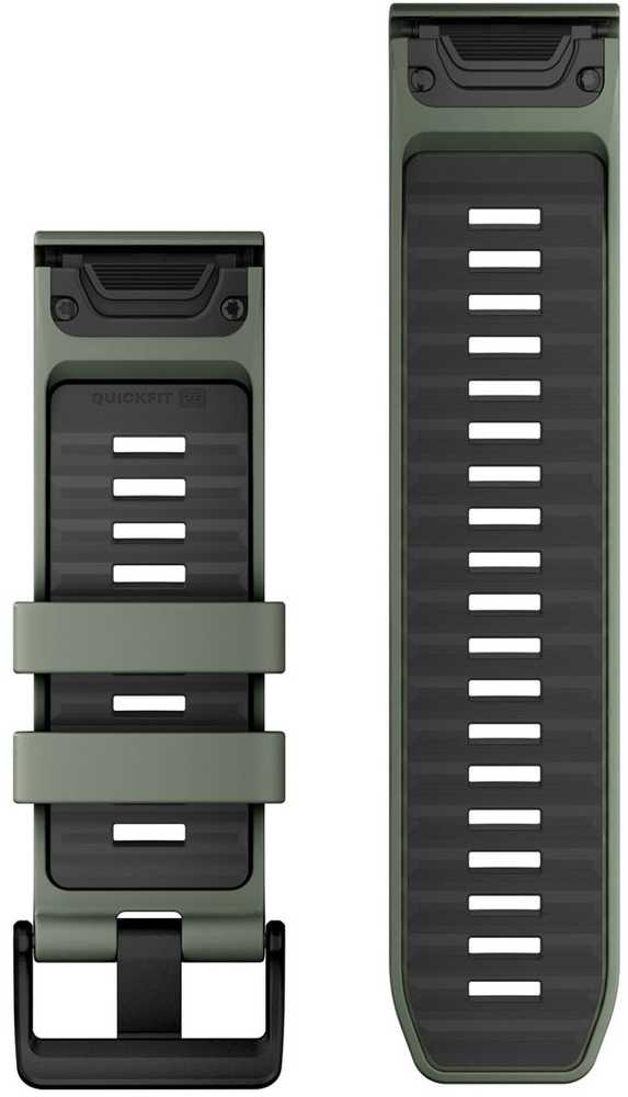 „Garmin QuickFit® 26“ laikrodžių apyrankės, gluosnio / grafito silikoninės