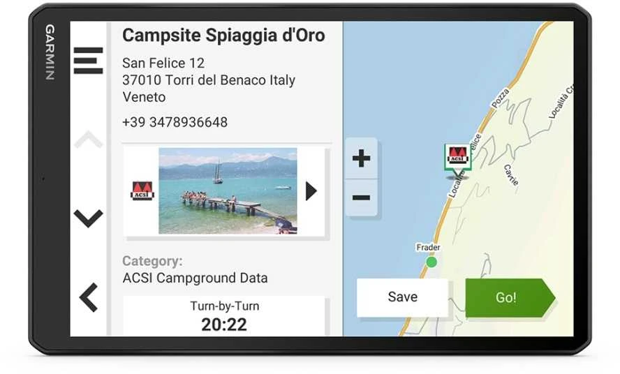 Garmin Camper 1095, ES, GPS