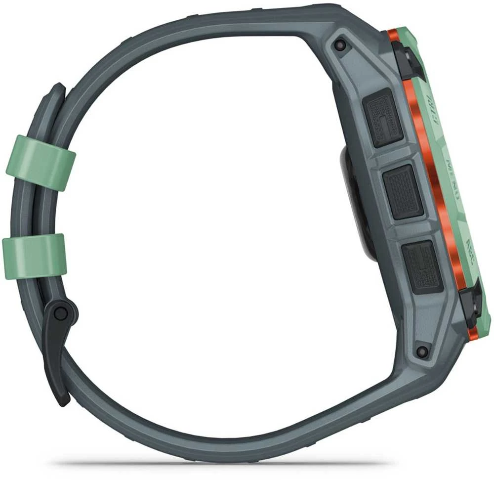 Išmanusis laikrodis Garmin Instinct 3, 50 mm, AMOLED,  Neotropinio dizaino su saulėlydžio dizaino dirželiu