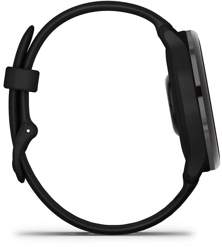 Išmanusis laikrodis Garmin vívoactive® 6, Melsvai pilkos spalvos su juodu dirželiu