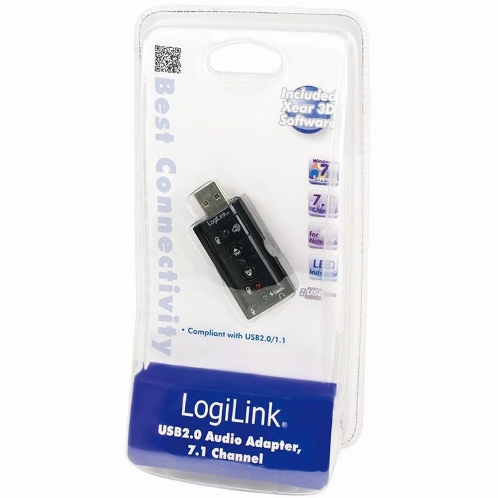 Logilink USB garso plokštė 7.1