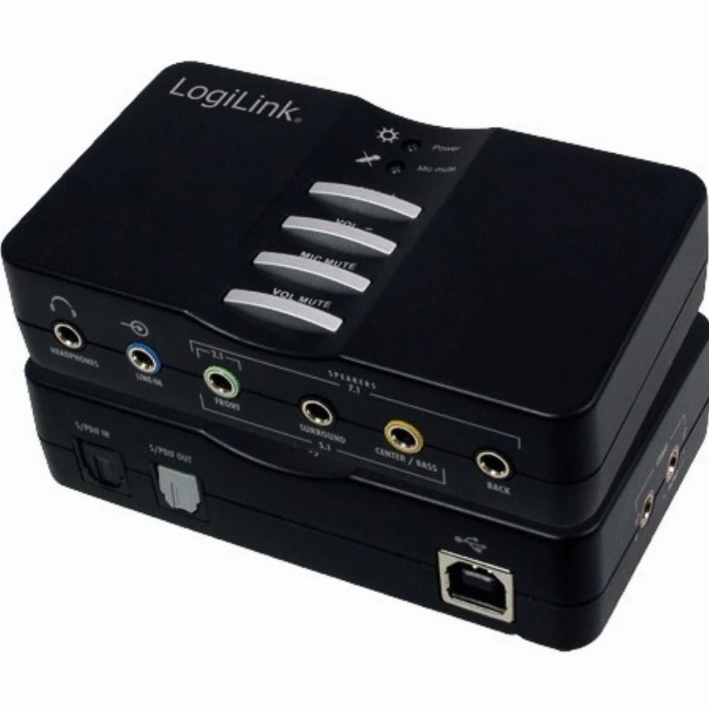 LogiLink Prisijungti | USB garso dėžutė 7.1 8 kanalų | UA0099