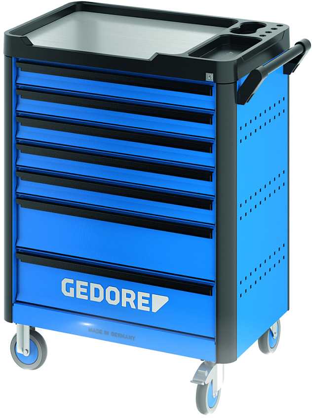 Gedore 3082105 Įrankių vežimėlis Plieninis paviršius