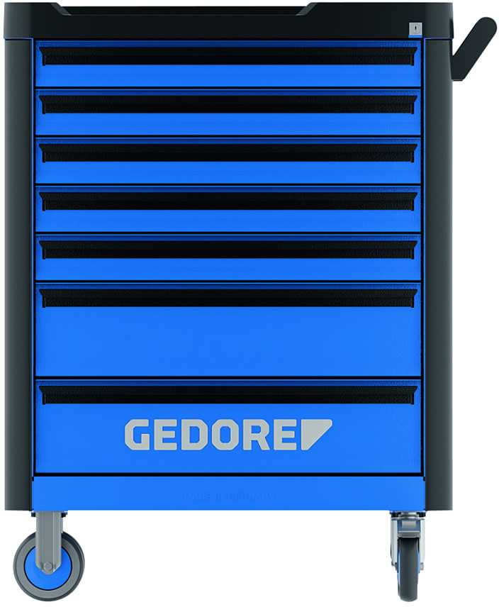 Gedore 3082105 Įrankių vežimėlis Plieninis paviršius