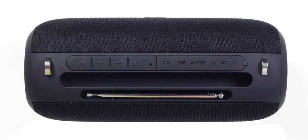 GEMBIRD SPK-BT-17 Nešiojamas Bluetooth garsiakalbis su antena juodas