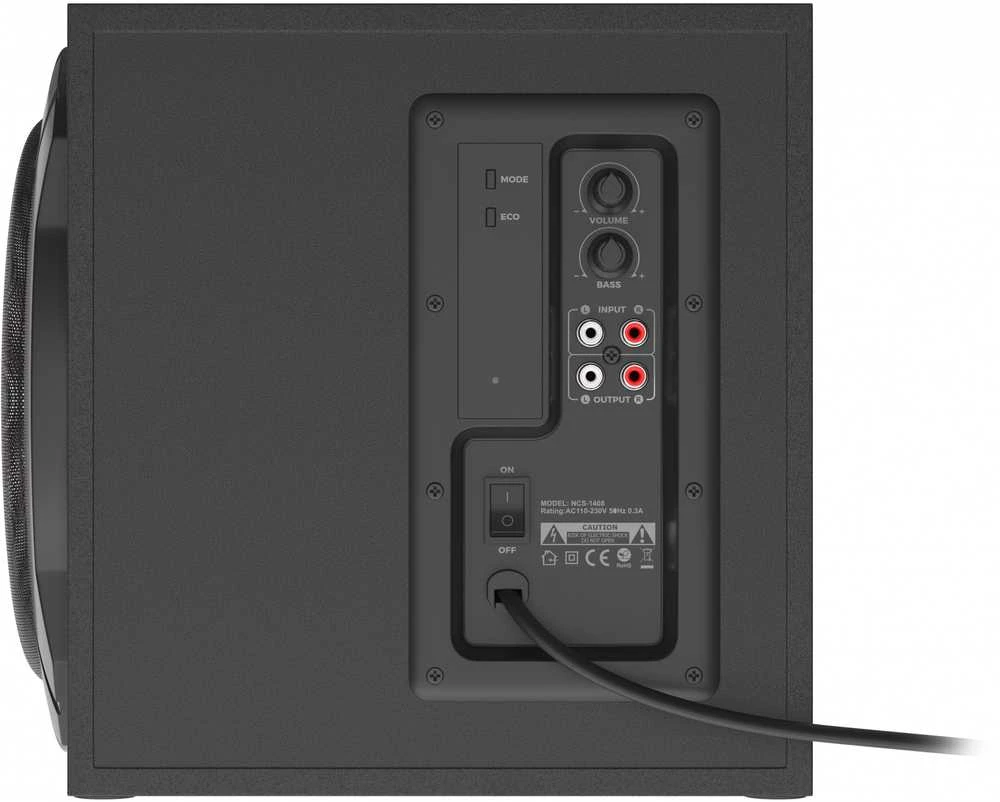 Kompiuterio kolonėlės GENESIS Helium 610BT Computer Speakers, Wired, Bluetooth, Juodas | Genesis | Helium 610BT | Bluetooth | Raudona/Juodas