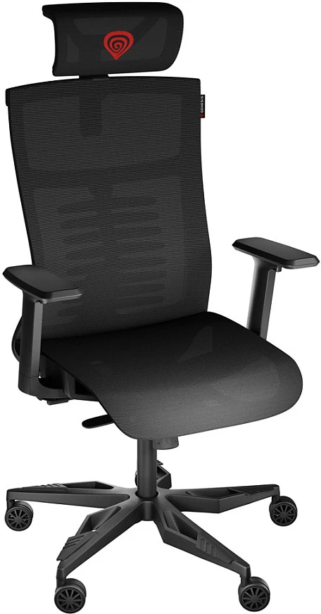 Genesis Ergonomic Chair Astat 700 Pagrindinė medžiaga Aliuminis; Ratukų medžiaga: nailonas su CareGlide danga | Juodas