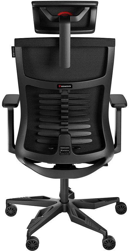 Genesis Ergonomic Chair Astat 700 Pagrindinė medžiaga Aliuminis; Ratukų medžiaga: nailonas su CareGlide danga | Juodas